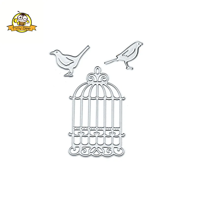 Bird Animal Die Metal Cutting Dies Birdcage for Craft Dies Scrapbooking Card Making DIY Photo Album Embossing Stencil Dies
Bird Animal Die Metal Cutting Dies Birdcage for Craft Dies Scrapbooking Card Making DIY Photo Album Embossing Stencil Dies