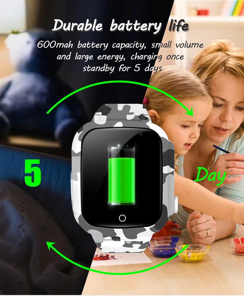 LEMFO LEC2 Kids IP67 Waterproof Smart Watch With GPS Wifi 600Mah Battery And SOS For Children 9 LEMFO LEC2 Kids IP67 Waterproof Smart Watch With GPS Wifi 600Mah Battery And SOS For Children 9