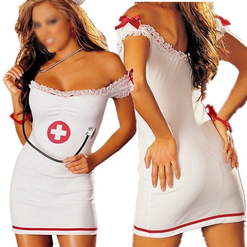 La MaxPa Sexy Lingerie Roleplay Fancy Hot Bedroom Nurse Costume Nurse Outfit Dress& Hat Sexy Costumes Fashion Clothing k913
La MaxPa Sexy Lingerie Roleplay Fancy Hot Bedroom Nurse Costume Nurse Outfit Dress& Hat Sexy Costumes Fashion Clothing k913