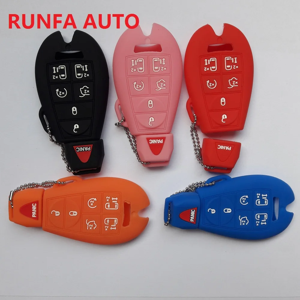 Smart Key Cover Silicon Holder 7 Botones For Chrysler Town & Country Dodge Grand Caravan For JEEP Grand Cherokee 6+Panic
Smart Key Cover Silicon Holder 7 Botones For Chrysler Town & Country Dodge Grand Caravan For JEEP Grand Cherokee 6+Panic