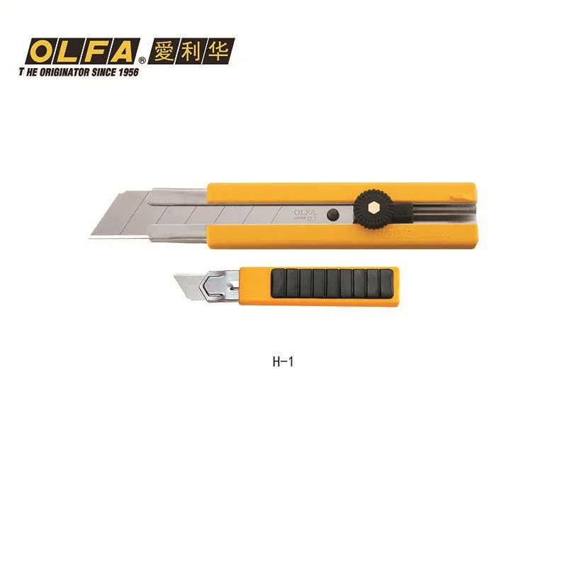 OLFA heavy duty cutters anti slip rubber gaskets tool saws H-1 / HSW-1 Stainless steel blade HSWB-1 HB-5B
OLFA heavy duty cutters anti slip rubber gaskets tool saws H-1 / HSW-1 Stainless steel blade HSWB-1 HB-5B