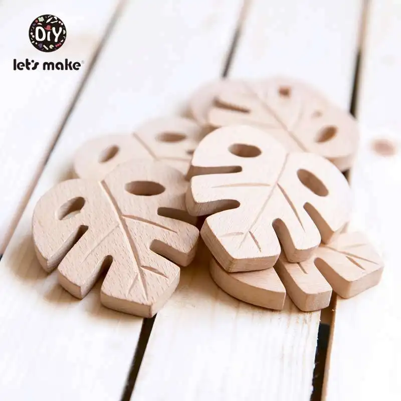 Let's Make 1pc Baby Wooden Teethers Leaves Shape Latex Free Beech Wooden Baby Teethers Toys DIY Pendant For Making Necklace
Let's Make 1pc Baby Wooden Teethers Leaves Shape Latex Free Beech Wooden Baby Teethers Toys DIY Pendant For Making Necklace