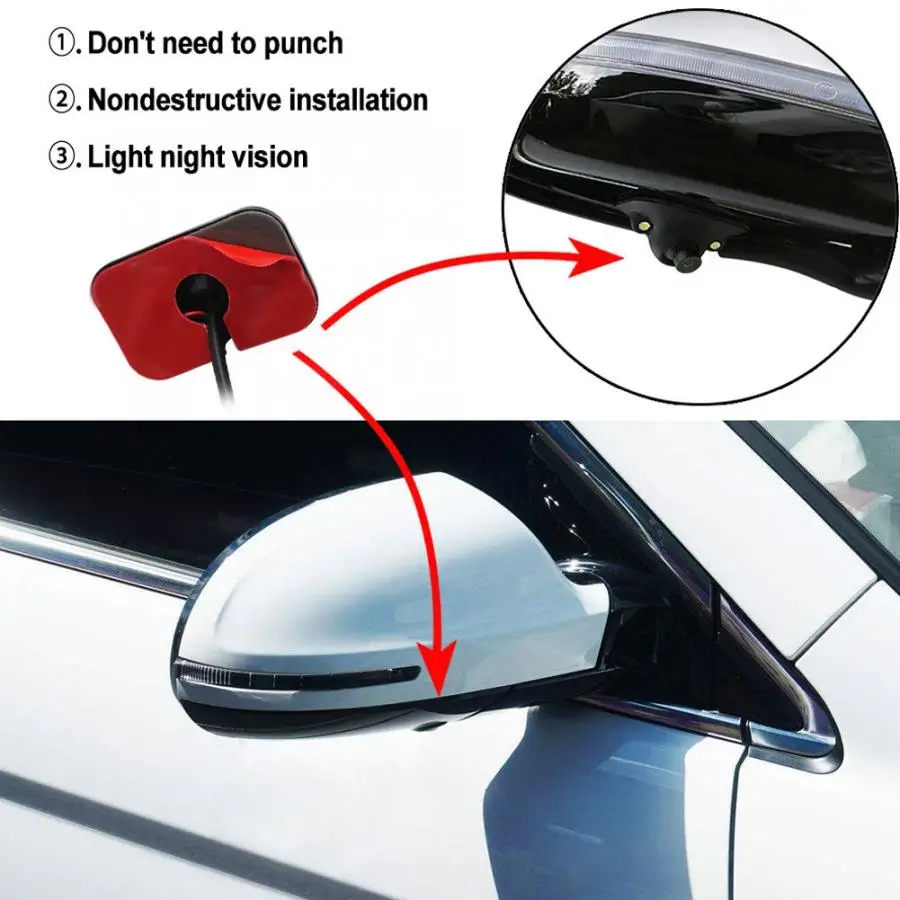 Wireless Control Blind Spot Side View Camera+HD Display Parking Monitor System Blind Spot Side View Camera 
Wireless Control Blind Spot Side View Camera+HD Display Parking Monitor System Blind Spot Side View Camera