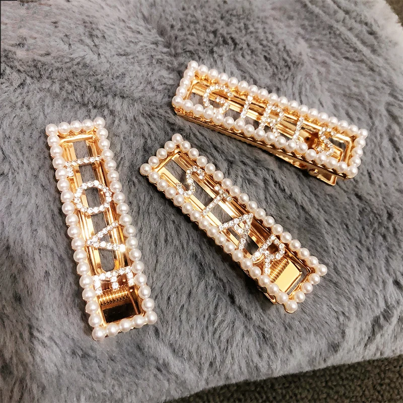 Silvery Hair Clips Star Crystal Seaside 1PC Blink Pearl Hairpins Hair Accessories Shinning Girls Girls Love Golden Letters
Silvery Hair Clips Star Crystal Seaside 1PC Blink Pearl Hairpins Hair Accessories Shinning Girls Girls Love Golden Letters
