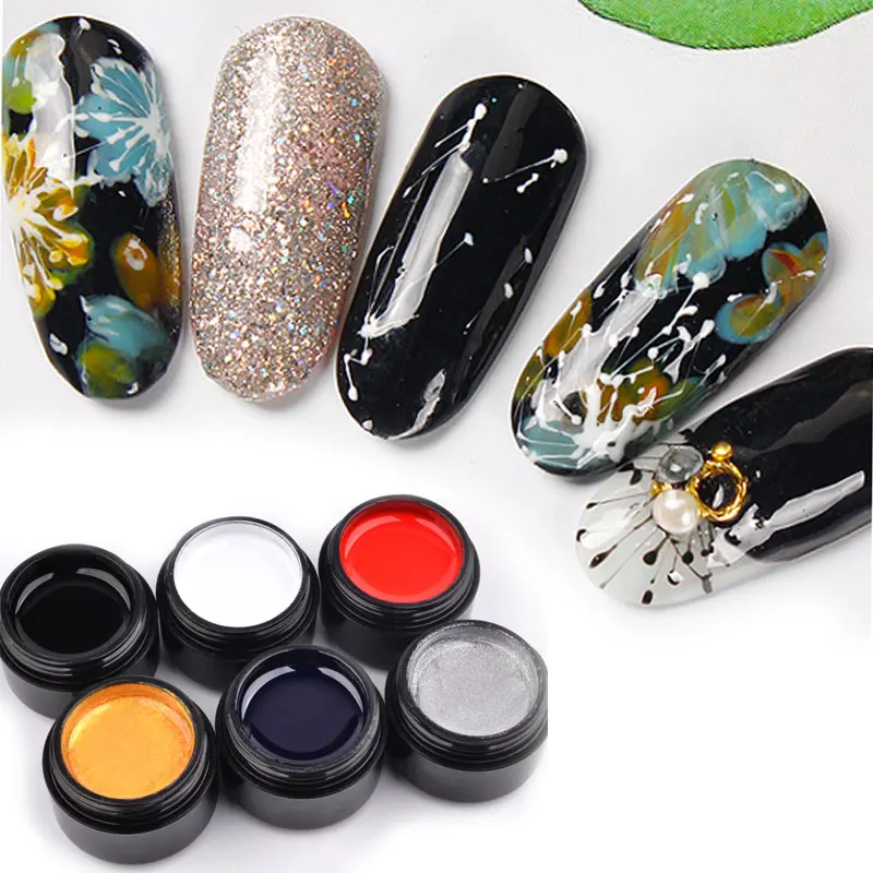 Lghzlink Newest Draw Painting Gel Spider Gel Nail Art Design Pure Color Soak off UV 3D Model Bright Painting Gel For Nails Art
Lghzlink Newest Draw Painting Gel Spider Gel Nail Art Design Pure Color Soak off UV 3D Model Bright Painting Gel For Nails Art