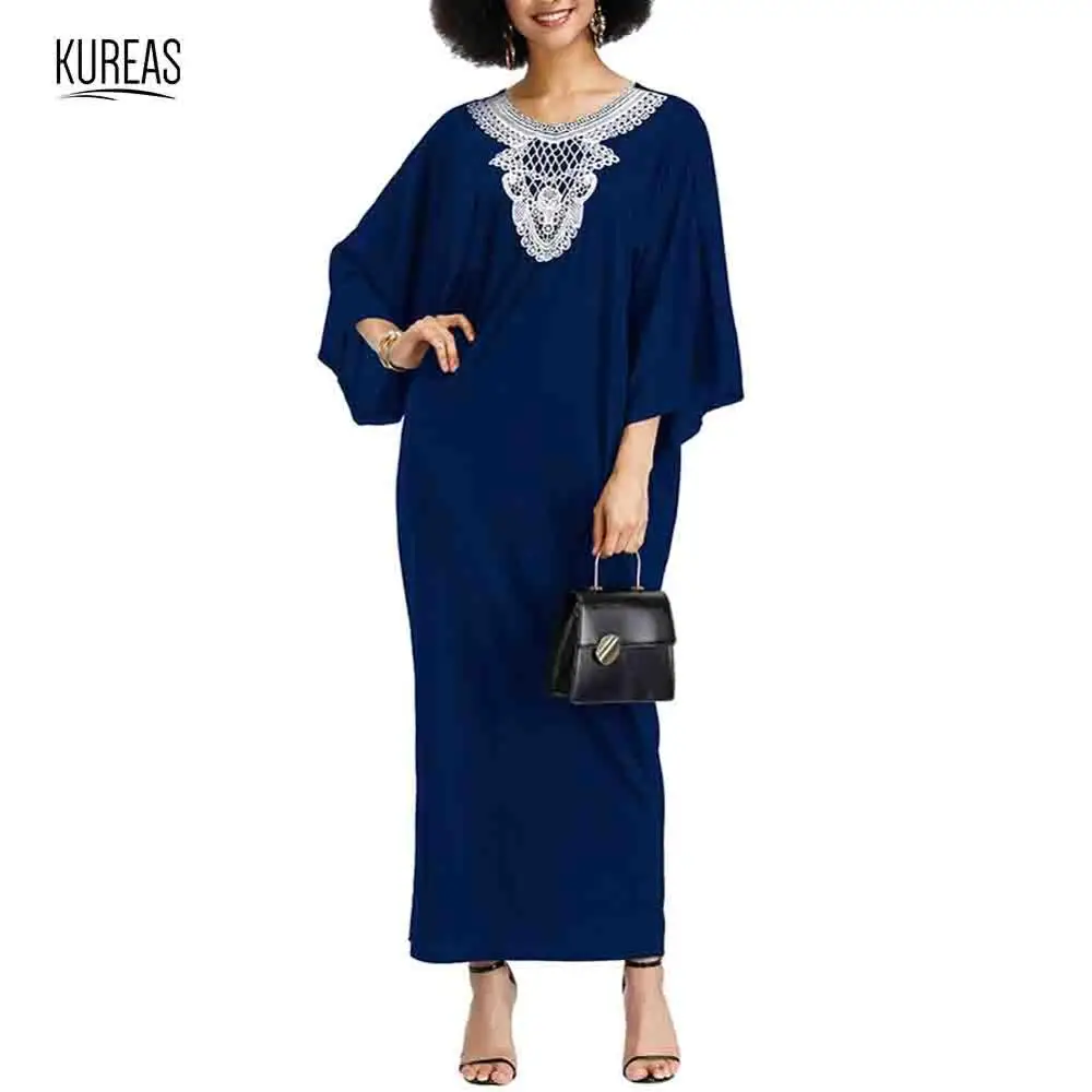 Kureas African Dresses for Women Dashiki Lace Ribbon Loose Kanga Dress Elegant Robe Traditional Ethnic Long Gown Party Birthday
Kureas African Dresses for Women Dashiki Lace Ribbon Loose Kanga Dress Elegant Robe Traditional Ethnic Long Gown Party Birthday