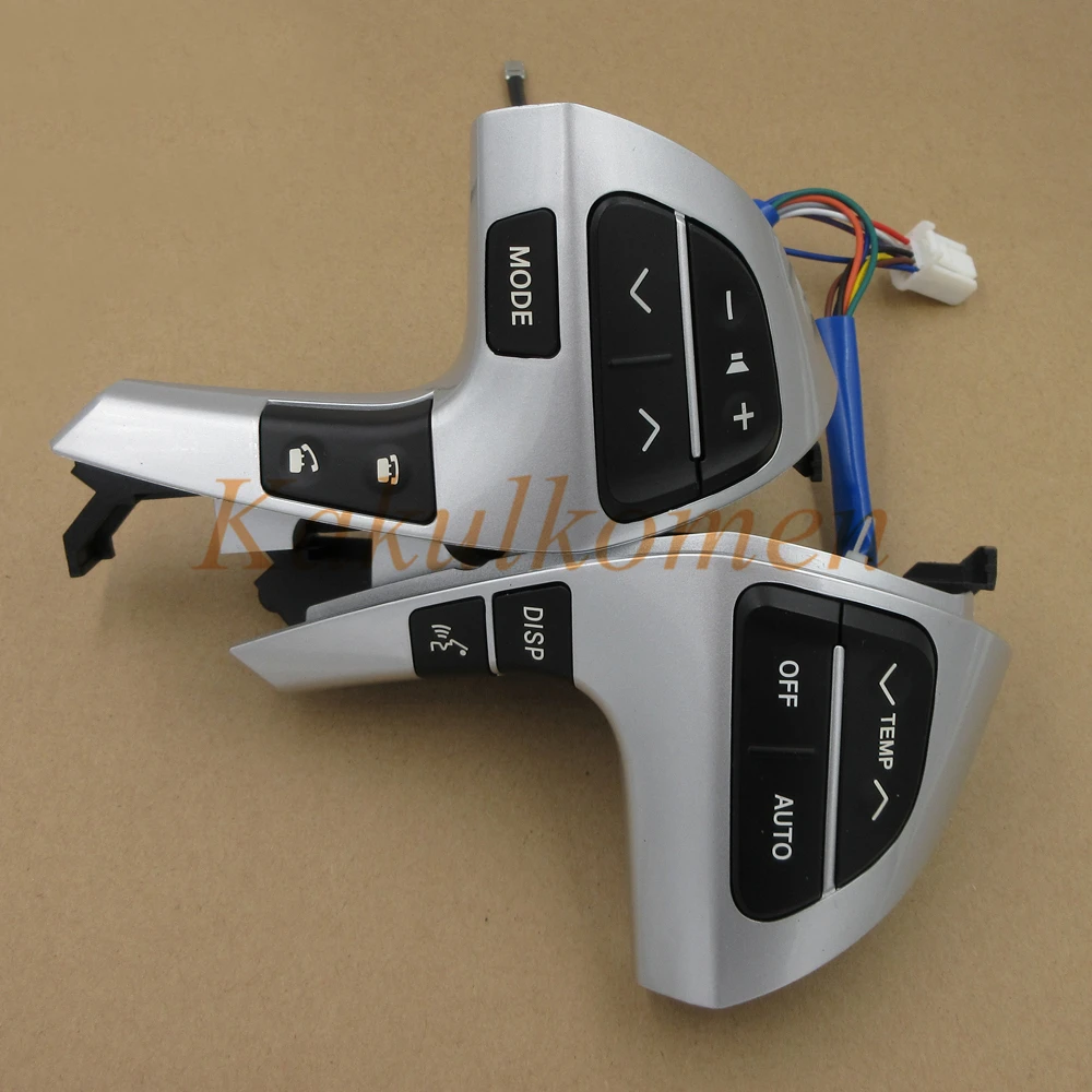 84250-0K020 842500K020 Steering PAD Audio Control Switch With Bluetooth For Toyota Hilux Fortuner Innova Kijang 2011-2016
84250-0K020 842500K020 Steering PAD Audio Control Switch With Bluetooth For Toyota Hilux Fortuner Innova Kijang 2011-2016