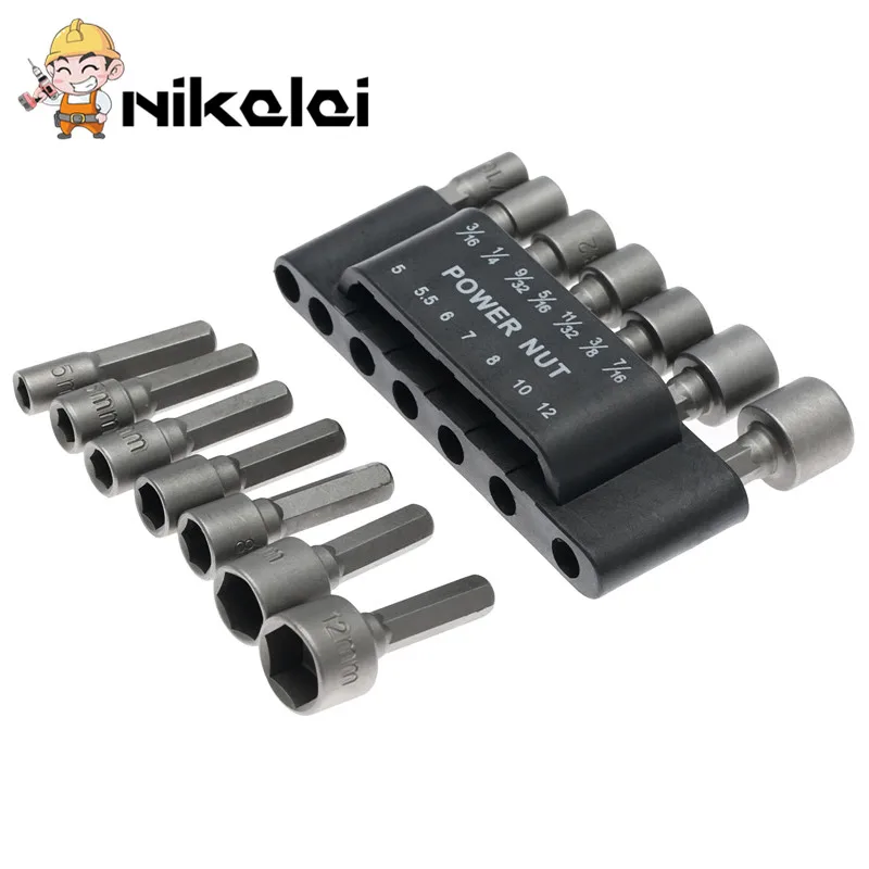 14pc Power Nut Driver Set Case Dual Metric & Standard Sae 1/4" Shank Screwdrivers Nutdrivers Nut Drill Driver Socket Bits tools
14pc Power Nut Driver Set Case Dual Metric & Standard Sae 1/4" Shank Screwdrivers Nutdrivers Nut Drill Driver Socket Bits tools