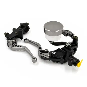 Universal 7/8" 22mm Motorcycle Handlebars Hydraulic Brake Motorbike Master Cylinder Clutch Lever For Yamaha KTM Duke KAWASAKI
Universal 7/8" 22mm Motorcycle Handlebars Hydraulic Brake Motorbike Master Cylinder Clutch Lever For Yamaha KTM Duke KAWASAKI