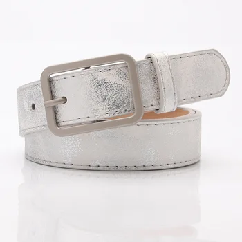 New ladies gold shiny black wide belt ladies jeans fashion silver pin buckle belt women105*2.8
New ladies gold shiny black wide belt ladies jeans fashion silver pin buckle belt women105*2.8