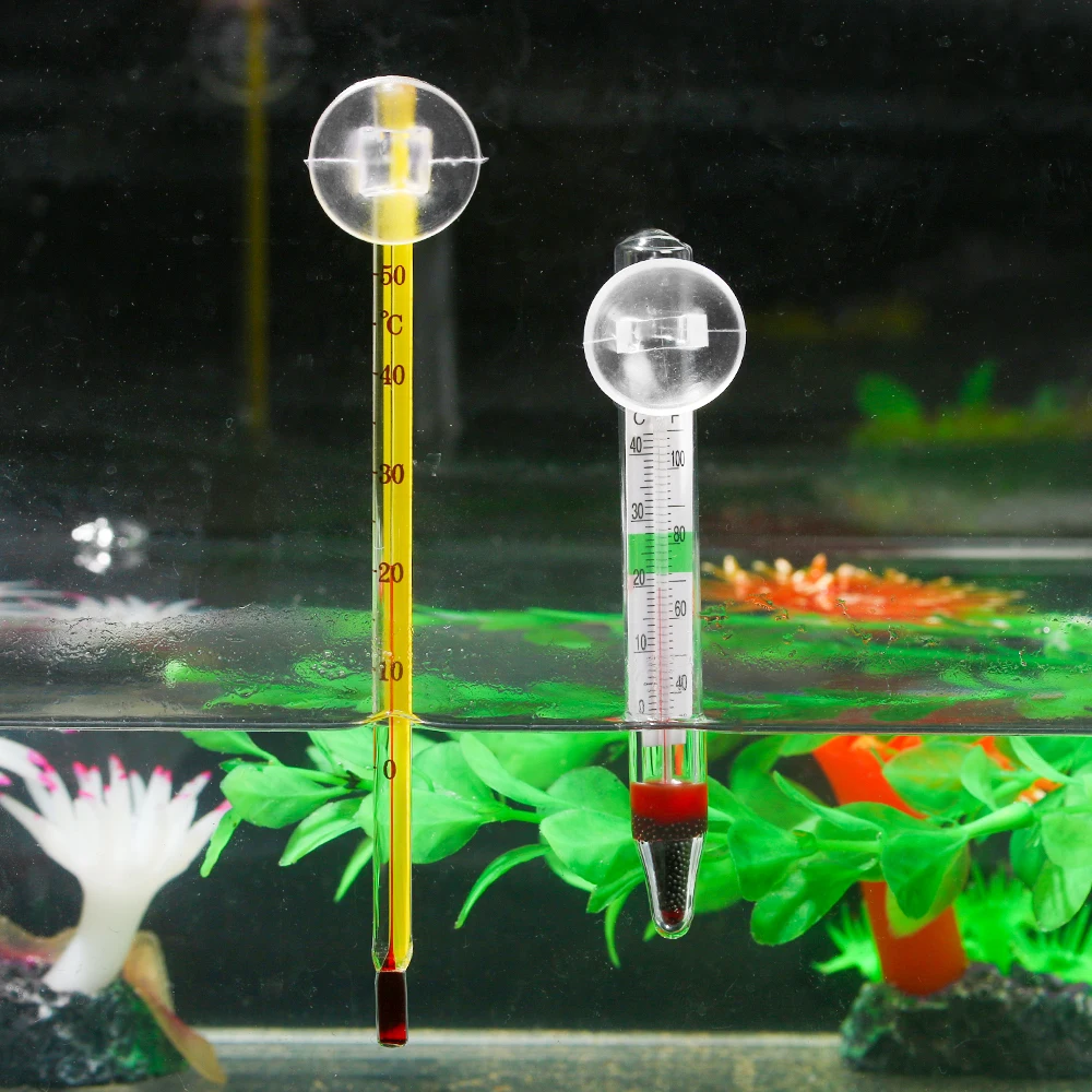 1Pc New Glass Aquarium Fish Tank Glass Water Temperature Thermometer With Nice Suction Cup Function Great Aquarium Tools
1Pc New Glass Aquarium Fish Tank Glass Water Temperature Thermometer With Nice Suction Cup Function Great Aquarium Tools