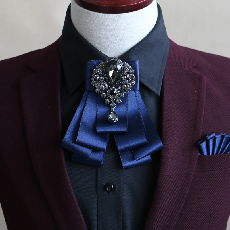 British high quality wedding groom groomsman accessories bow tie New Fashion Diamond Bow Tie For Men Gift
British high quality wedding groom groomsman accessories bow tie New Fashion Diamond Bow Tie For Men Gift
