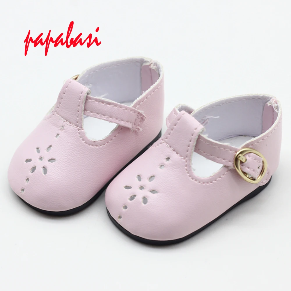 1pair Dolls Shoes for 18 inch girl doll accessories as fit 43cm baby dolls Children's Best Gift Accessories
1pair Dolls Shoes for 18 inch girl doll accessories as fit 43cm baby dolls Children's Best Gift Accessories