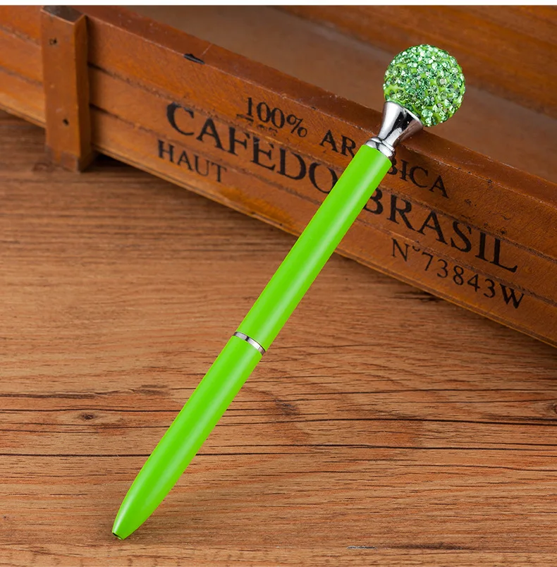 Kawaii Crystal Ball Pens Ballpen Fashion Girl 19 Carat Large Diamond Ballpoint Pens Pens For School Stationery Office Supplies 13