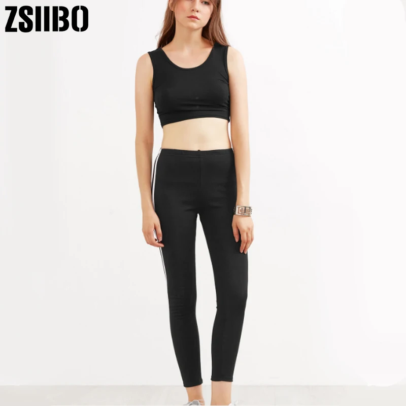 2019 Summer New arrival women fashion striped slim splice black long legging s Fitness athleisure women leggings sweatpants
2019 Summer New arrival women fashion striped slim splice black long legging s Fitness athleisure women leggings sweatpants