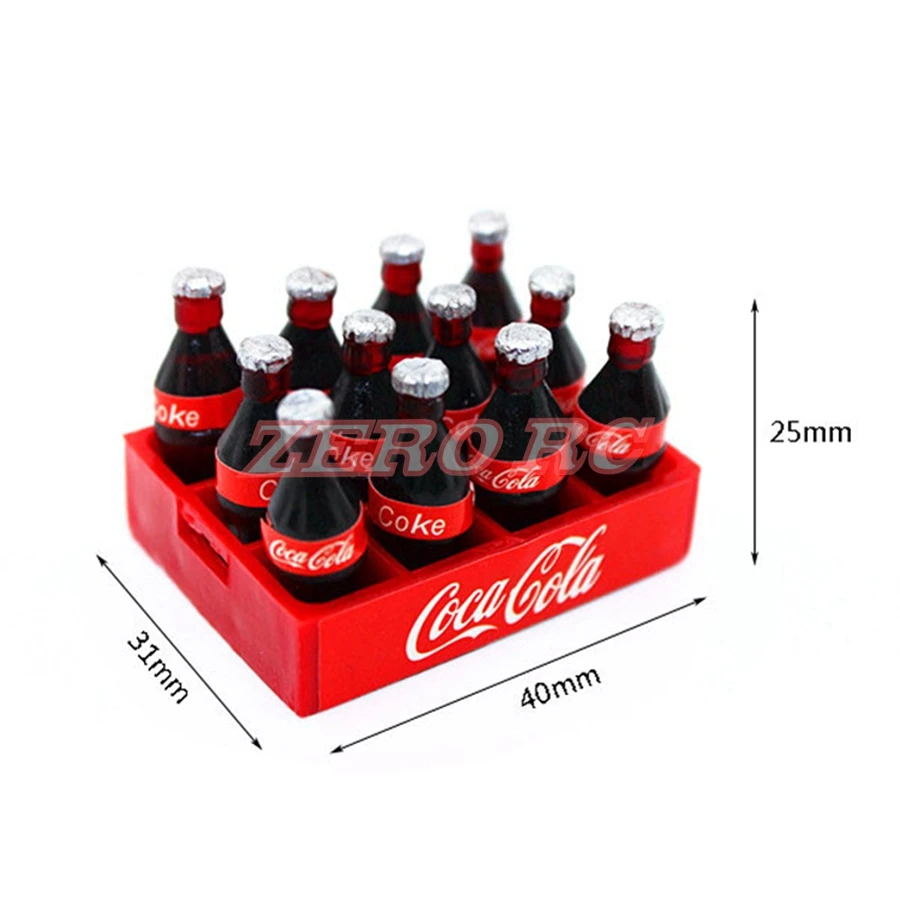 RC 1/10 Scale Truck Accessories Realistic Plastic Coke With Bottle Crate For SCX10 TRX-4 CC01
RC 1/10 Scale Truck Accessories Realistic Plastic Coke With Bottle Crate For SCX10 TRX-4 CC01
