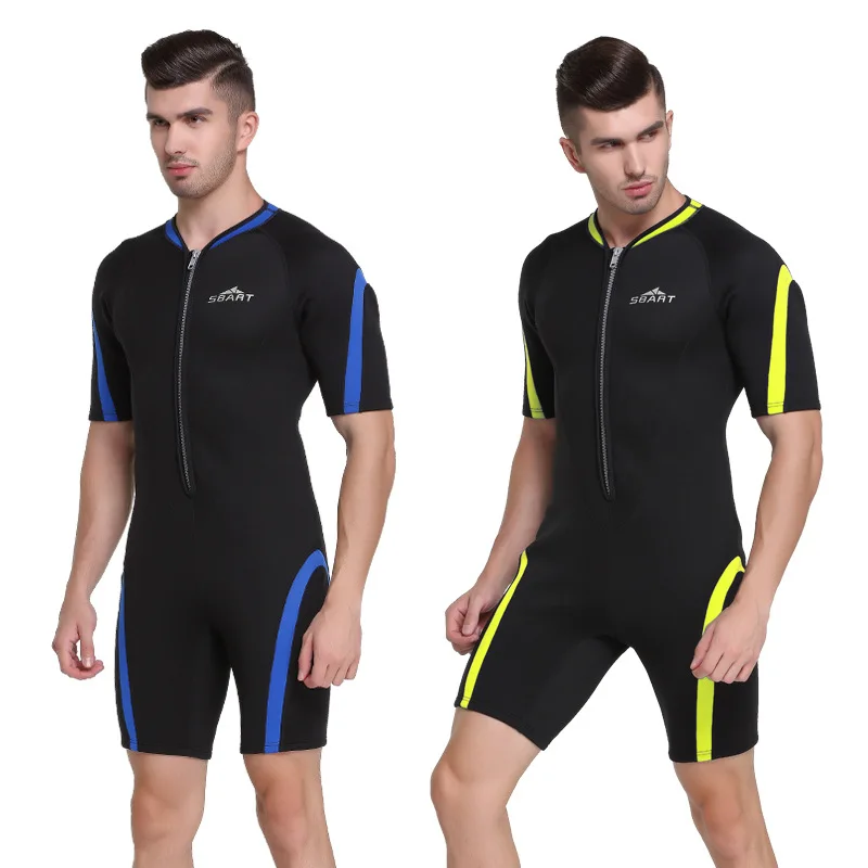 Sbart Men 2MM Neoprene Short Sleeve Wetsuit Spearfishing One Piece Swimsuit Male Dive Surf Swim Wet Suit Swimwear Beach Wear
Sbart Men 2MM Neoprene Short Sleeve Wetsuit Spearfishing One Piece Swimsuit Male Dive Surf Swim Wet Suit Swimwear Beach Wear