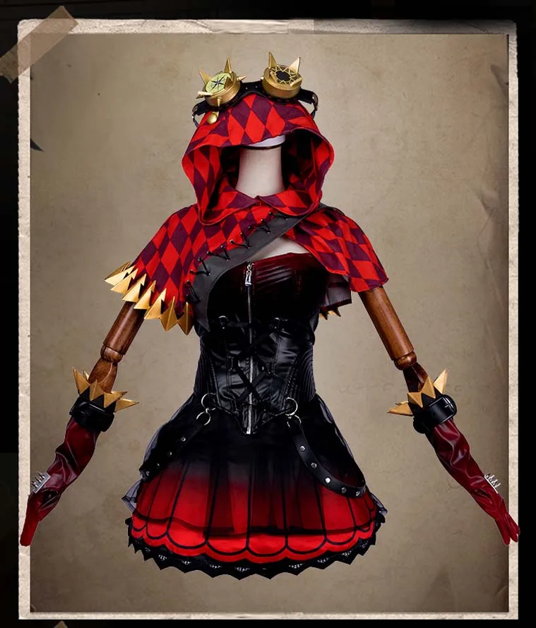 CosplayLove Game Identity V Cosplay Costume Machinist Tracy Reznik Cosplay Costume Little Red Riding Hood Custom Made (7)