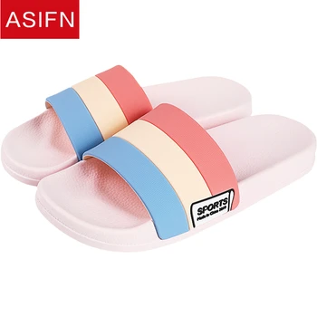 ASIFN Women's Slippers Home Flip Flops Summer Slides Ladies Sports Mules Non-slip Indoor Men Female Couple Slip Mixed Colors 
ASIFN Women's Slippers Home Flip Flops Summer Slides Ladies Sports Mules Non-slip Indoor Men Female Couple Slip Mixed Colors