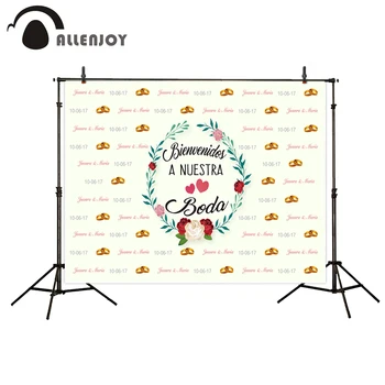 Allenjoy camera photography Wedding background rings flowers custom name and date backgrounds for photo studio fond studio photo
Allenjoy camera photography Wedding background rings flowers custom name and date backgrounds for photo studio fond studio photo