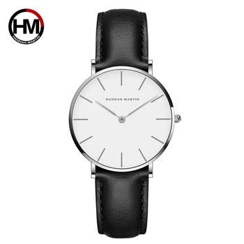 Hannah Martin Waterproof Quartz Women Watches Black Leather Ladies Watch Top Brand Luxury Watch Women Casual Montre Femme
Hannah Martin Waterproof Quartz Women Watches Black Leather Ladies Watch Top Brand Luxury Watch Women Casual Montre Femme