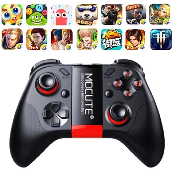 Mocute 054 Bluetooth Gamepad Mobile Joypad Android Joystick Wireless VR Controller Smartphone Tablet PC Phone Smart TV Game Pad
Mocute 054 Bluetooth Gamepad Mobile Joypad Android Joystick Wireless VR Controller Smartphone Tablet PC Phone Smart TV Game Pad