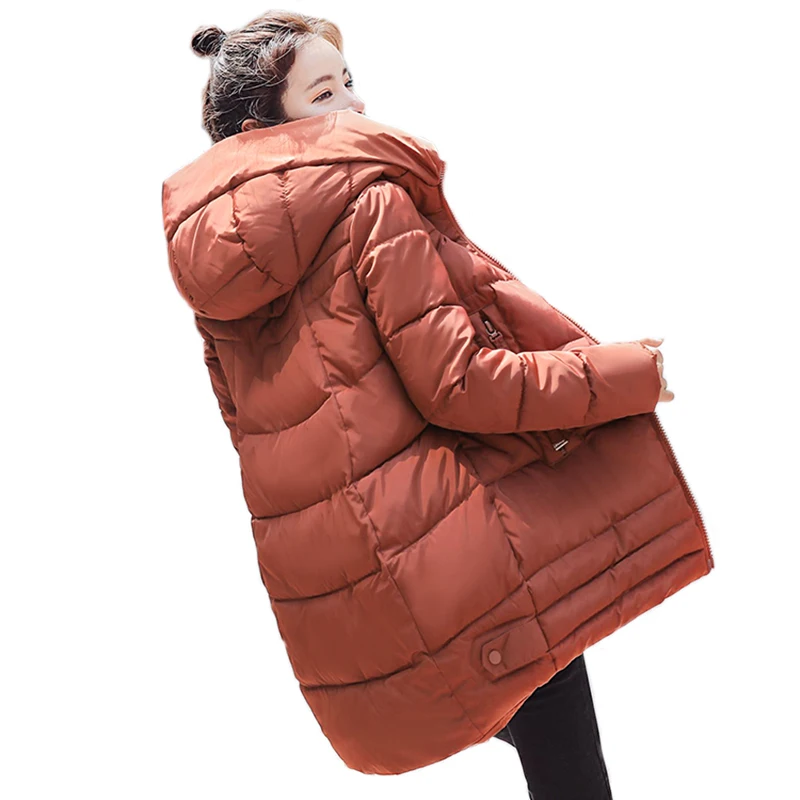 New parka women 2018 Winter Jacket Women Coats Hooded Ladies Coats Female Parka Thick Cotton Padded Lining Winter Female Coats
New parka women 2018 Winter Jacket Women Coats Hooded Ladies Coats Female Parka Thick Cotton Padded Lining Winter Female Coats