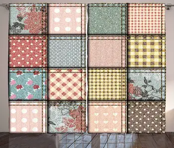 Shabby Chic Curtains Patchwork Denim Seem Fabric Pieces Stitches Square Tile Digital Print Living Room Bedroom Window Drapes
Shabby Chic Curtains Patchwork Denim Seem Fabric Pieces Stitches Square Tile Digital Print Living Room Bedroom Window Drapes