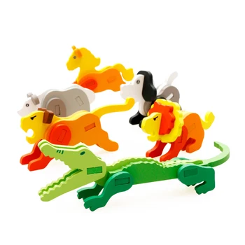 Chanycore Wooden Toys 3D Puzzle Jigsaw Animal Lion Tiger Dog Bear Matching Baby Learning Educational Enlightenment Gifts 4052
Chanycore Wooden Toys 3D Puzzle Jigsaw Animal Lion Tiger Dog Bear Matching Baby Learning Educational Enlightenment Gifts 4052