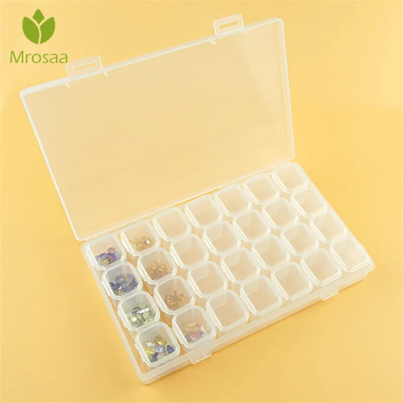 Hot Sale 28 Slots Adjustable Plastic Storage Box Storage Boxes box for jewelry Diamond Embroidery Craft Bead Pill Storage Tool
Hot Sale 28 Slots Adjustable Plastic Storage Box Storage Boxes box for jewelry Diamond Embroidery Craft Bead Pill Storage Tool