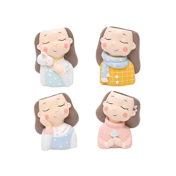 4pcs Lovely Cute Cartoon Girl Succulent Pot Cactus Pot Flowers Pot Bonsai Planter for Home Office Desktop Decor
4pcs Lovely Cute Cartoon Girl Succulent Pot Cactus Pot Flowers Pot Bonsai Planter for Home Office Desktop Decor