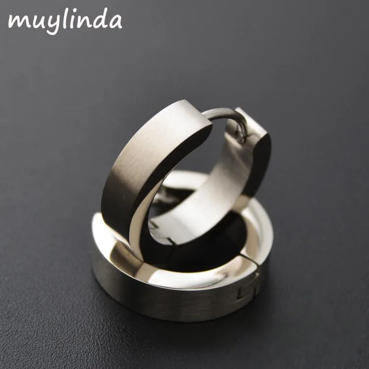 Anti-allergic Stainless Steel Earrings Punk Style Fashion Male And Female Buckle Earrings Jewelry
Anti-allergic Stainless Steel Earrings Punk Style Fashion Male And Female Buckle Earrings Jewelry