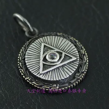 Thailand GV imported original, authentic GV new silver copper and mysterious Eye Pendant
Thailand GV imported original, authentic GV new silver copper and mysterious Eye Pendant