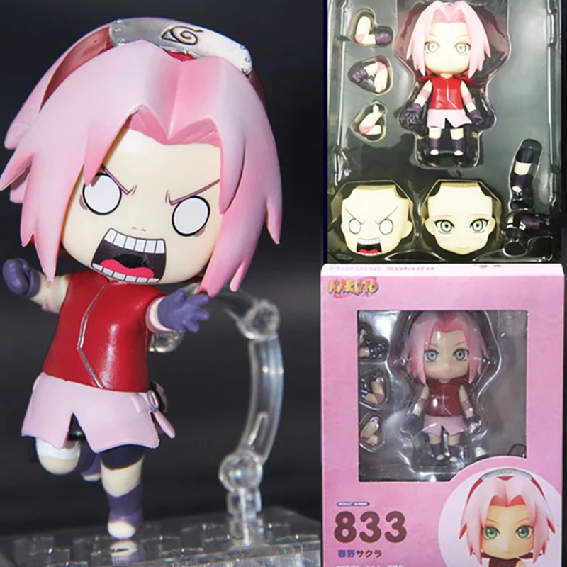 Nendoroid Naruto Shippuden Haruno Sakura 833 PVC Action Figure Collectible Model Toy Birthday Gift For Kids
Nendoroid Naruto Shippuden Haruno Sakura 833 PVC Action Figure Collectible Model Toy Birthday Gift For Kids