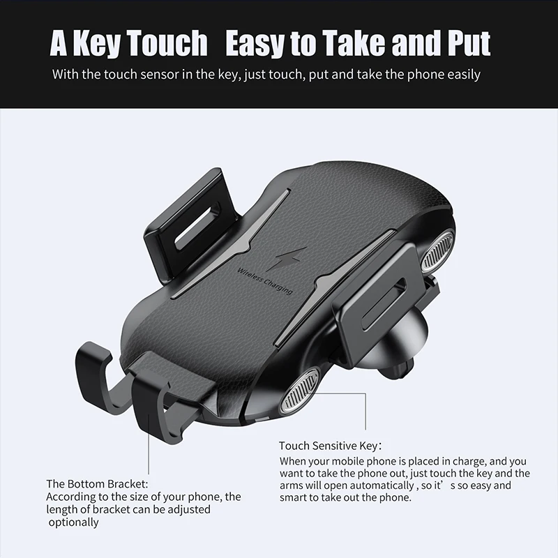 For Samsung S9 S6 For Xiaomi MIX 2S MAX3 10W QI Vehicle Wireless Charger for IPhone 8 X Fast Charger Car Mount Holder Stand
For Samsung S9 S6 For Xiaomi MIX 2S MAX3 10W QI Vehicle Wireless Charger for IPhone 8 X Fast Charger Car Mount Holder Stand