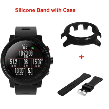 Newest Silicone Band Strap With PC Case Frame for Xiaomi Huami Amazfit Strato Sports Watch 2 Wrist bands Protective cases cover
Newest Silicone Band Strap With PC Case Frame for Xiaomi Huami Amazfit Strato Sports Watch 2 Wrist bands Protective cases cover