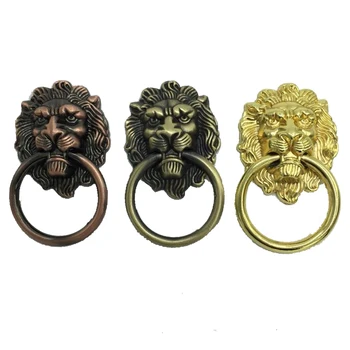 5Pcs Antique Brass Golden Vintage Bronze Metal Lion Head Furniture Door Cabinet Dresser Drawer Pull Handle Knob Ring 4 Choose
5Pcs Antique Brass Golden Vintage Bronze Metal Lion Head Furniture Door Cabinet Dresser Drawer Pull Handle Knob Ring 4 Choose