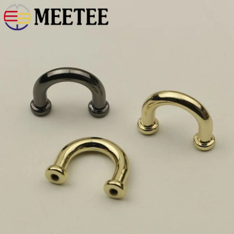 10Pcs16mm Metal Buckle U Rings For Handbag Connector Bag Arch Bridge With Screw DIY Handbag Strap Hangers Hardware Accessories
10Pcs16mm Metal Buckle U Rings For Handbag Connector Bag Arch Bridge With Screw DIY Handbag Strap Hangers Hardware Accessories