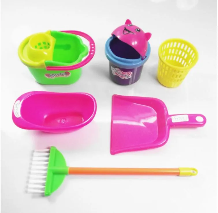 6 PCS/sets of boys and girls play house clean toys, barbie doll accessories children gifts scene
6 PCS/sets of boys and girls play house clean toys, barbie doll accessories children gifts scene