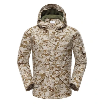 Desert Digital Pattern Camouflage G8 Jacket Fleece Thickening Tactical Men's/Women's Outdoor Clothing Hooded Jacket
Desert Digital Pattern Camouflage G8 Jacket Fleece Thickening Tactical Men's/Women's Outdoor Clothing Hooded Jacket