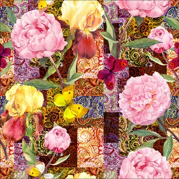 LEO&LIN flowers red Patchwork color Style Chiffon Yarn Air Layer Fabrics Digital Printing Fabrics 50cm
LEO&LIN flowers red Patchwork color Style Chiffon Yarn Air Layer Fabrics Digital Printing Fabrics 50cm