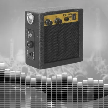 Mini Guitar Amplifier Guitar Amp PG-05 5W With 3 Inches Speaker Guitar Accessories For Acoustic Electric Guitar
Mini Guitar Amplifier Guitar Amp PG-05 5W With 3 Inches Speaker Guitar Accessories For Acoustic Electric Guitar