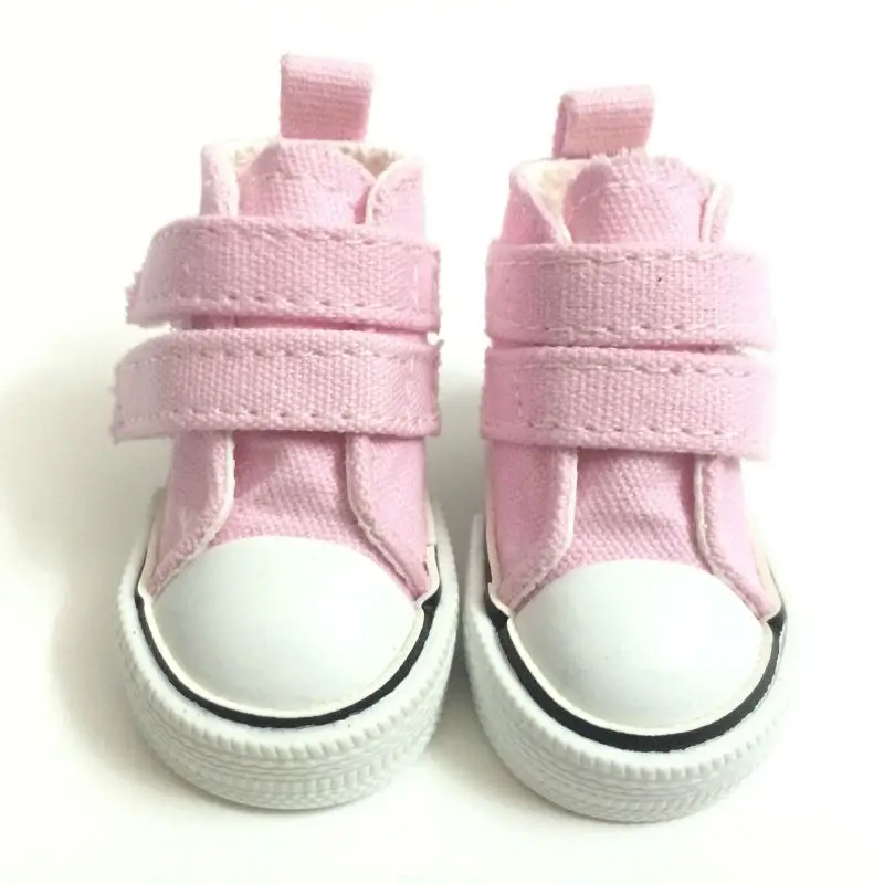 

6CM Casual Canvas Shoes for Paola Reina Dolls,1/4 BJD Doll Footwear Sports Shoes for Corolle Doll,Mini Puppet Boots for Minifie