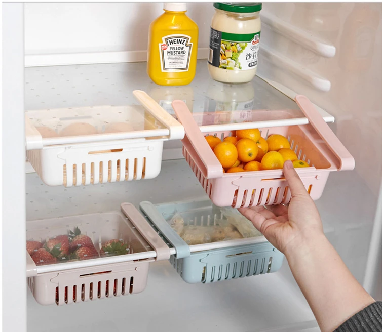 Refrigerator plastic storage basket food drink drawer storage box kitchen debris finishing box storage basket
Refrigerator plastic storage basket food drink drawer storage box kitchen debris finishing box storage basket