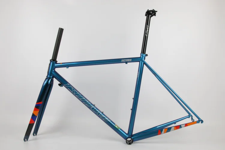 Flash Deal TSUNAMI Ultralight Chrome Frame Carbon Fork Heat Treatment Steel Road Bicycle 700C Chameleon Frameset Caliper Brake Frame 1 Flash Deal TSUNAMI Ultralight Chrome Frame Carbon Fork Heat Treatment Steel Road Bicycle 700C Chameleon Frameset Caliper Brake Frame 1