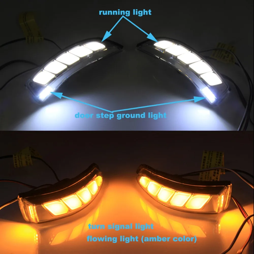 toyota Rearview Mirror LED light 2