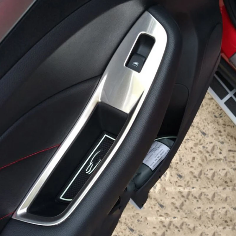 Аксессуары из нержавеющей стали для MG ZS 2018 LHD панель управления дверью и окном