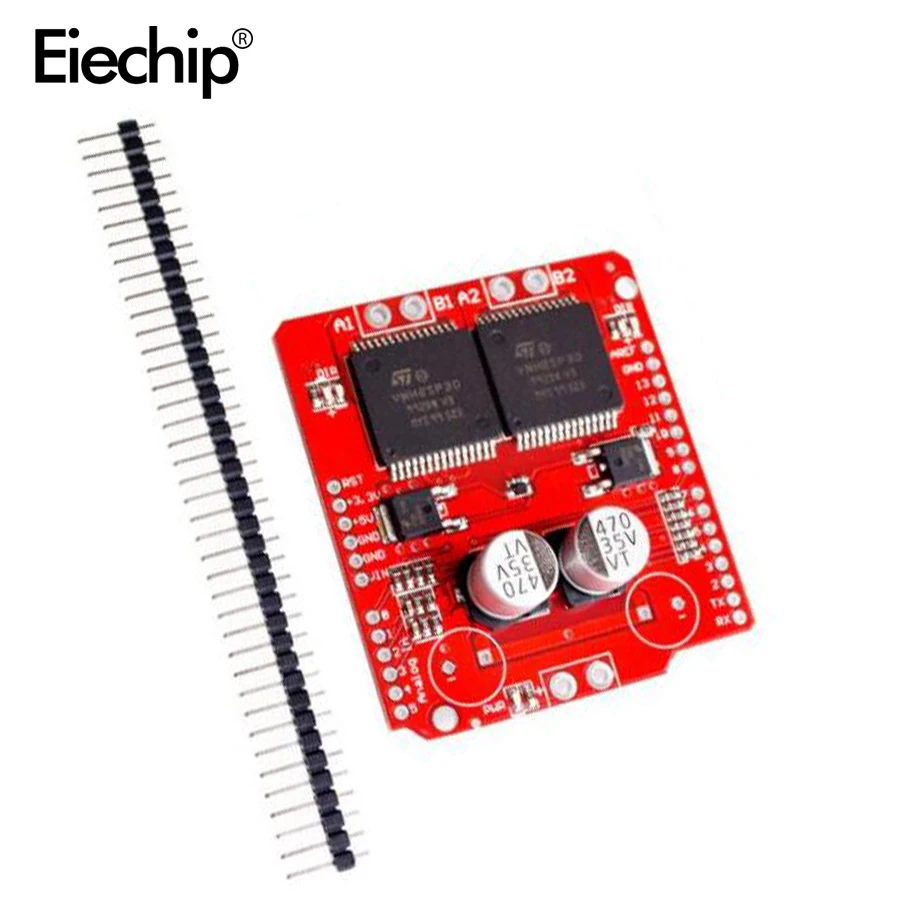 Monster Moto Shield VNH2SP30 stepper motor driver module high current 30A forarduino
Monster Moto Shield VNH2SP30 stepper motor driver module high current 30A forarduino