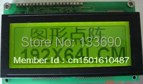 3.5 inch 192X64 19264 Graphic Dot LCD Module Cash registers dedicated LCD display KS0108/KS0107 Controller 100x60 mm AG19264C
3.5 inch 192X64 19264 Graphic Dot LCD Module Cash registers dedicated LCD display KS0108/KS0107 Controller 100x60 mm AG19264C