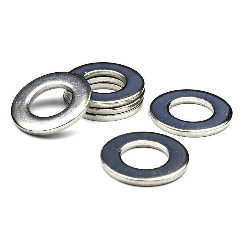 Stainless steel Form a flat washers to fit Metric Bolts & Screws M4 4.3mm*9mm*0.8mm 50pcs
Stainless steel Form a flat washers to fit Metric Bolts & Screws M4 4.3mm*9mm*0.8mm 50pcs